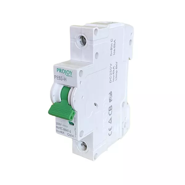 Breaker Dc 1p 10/16/20/25/32/40/50/63a (250v) Projoy