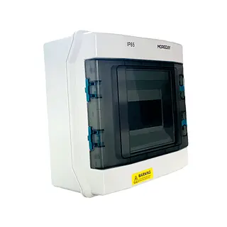 Caja De Distribución De 8 Puestos Para Protecciones Ac/Dc