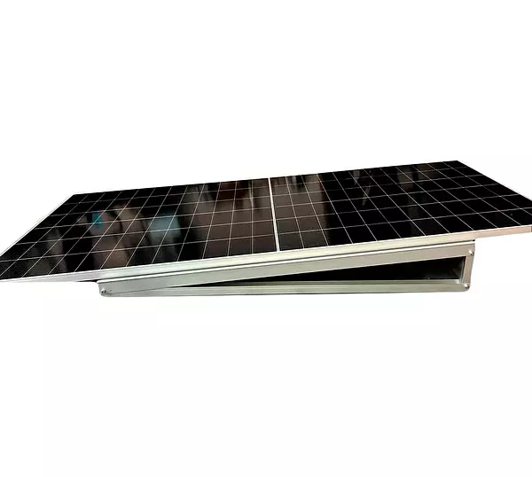 Kit Estructura Base Triángulo Para Paneles Solares