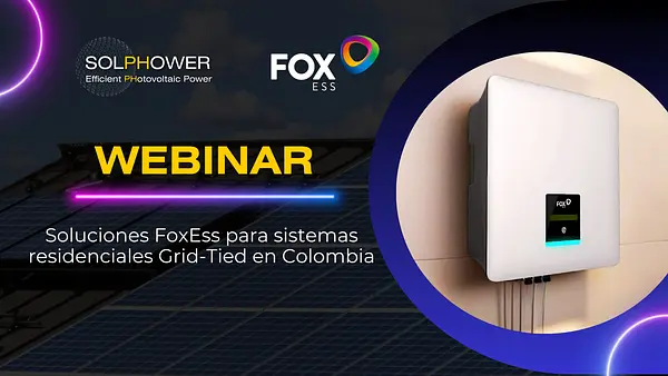 Webinar Soluciones Fox ESS para sistemas residencia