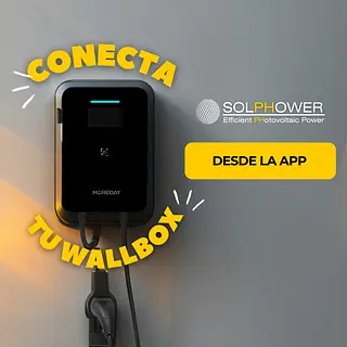 ¡Conecta tu Wallbox Moreday desde la app!