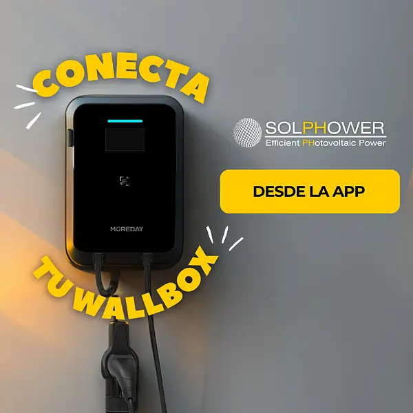 ¡Conecta tu Wallbox Moreday desde la app!