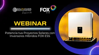 Webinar Inversores Híbridos FOX ESS
