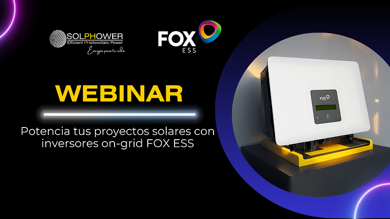 Nuevos Inversores On- Grid Fox ESS en Colombia | Cómo Config