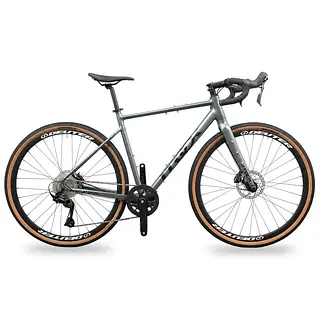 Bicicleta Gravel Crax Aluminio Gris1x9 Grupo Sensah
