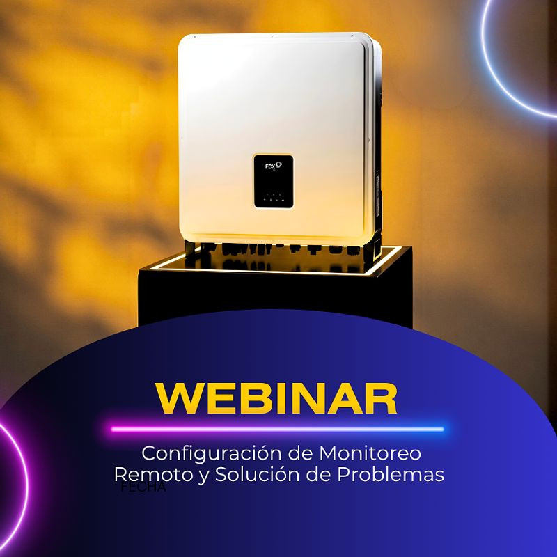 Webinar: FOX ESS: La energía del futuro, hoy en Colombia