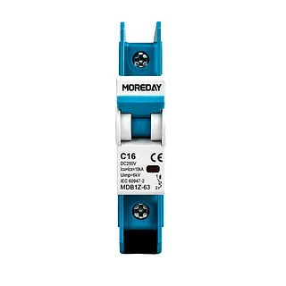 Breaker Dc 1 Polos 250 Vdc 16 A - 63 Moreday