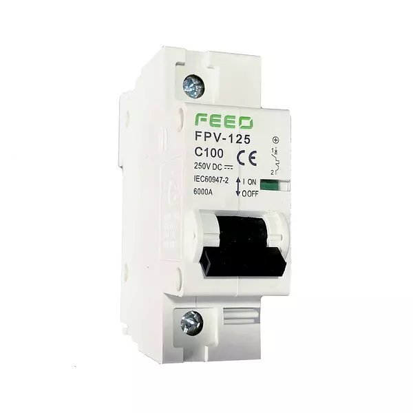 Breaker Dc 1p 80a 100a 125a Feeo