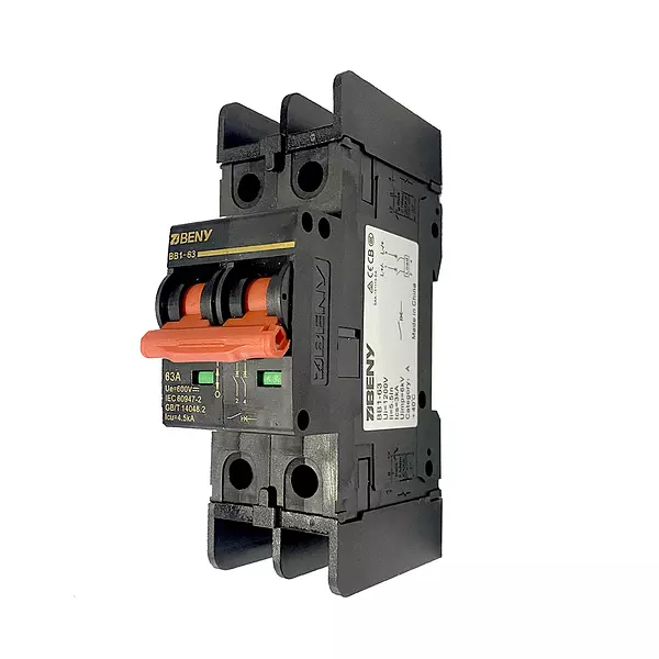 Breaker Dc Beny 2p 600vdc 10a 16a 25a 32a 40a 50a 63a