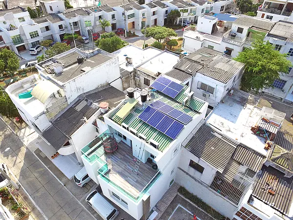 Planta solar Grid Tied de 3,4 kWp en Cartagena, Bolívar