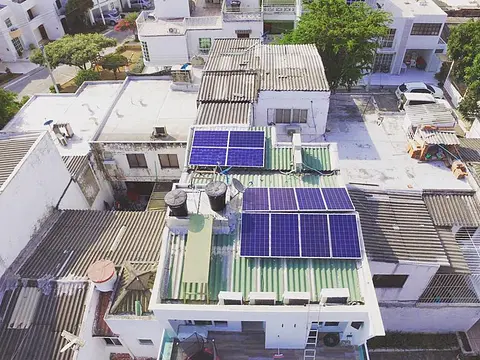 Planta solar Grid Tied de 3,4 kWp en Cartagena, Bolívar